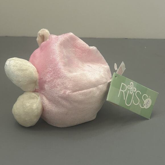 Vintage Russ Chubbies Lamb Sheep and Yellow Chick 4" Bean Bag Plush Lot of 2 - Picture 6 of 16